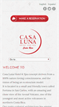 Mobile Screenshot of casalunahotel.com