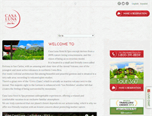 Tablet Screenshot of casalunahotel.com